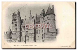 Old Postcard Bourges Palais Jacques Coeur