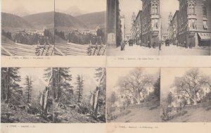 AUSTRIA ÖSTERREICH 14 Vintage STEREO Postcards pre-1940 (L5146)