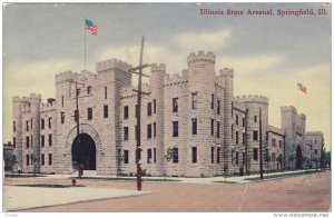 SPRINGFIELD, Illinois, 1900-1910's; Illinois State Arsenal