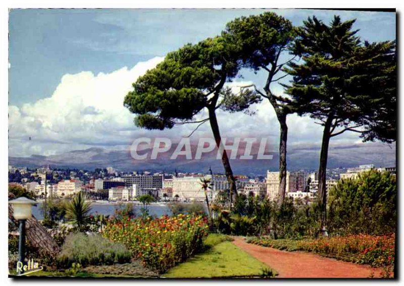 Modern Postcard The French Riviera Cannes M the great palaces of the Croisett...