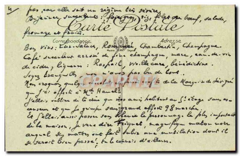 Chateauroux Old Postcard Notre Dame Church