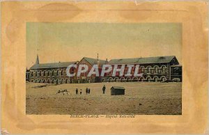 Old Postcard Berck Beach Hospital Rotdechild