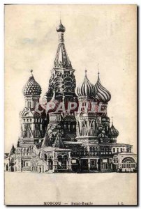 Russia - Russia - Russland - Moscow - Moscow - St. Basil - Old Postcard