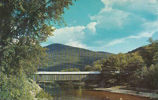 Covered Bridge Old Scott Bridge Vermont