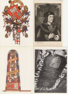 King Richard III 3rd Painting Grave Society 4x Postcard s