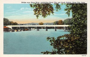 Bridge Over Sioux River Sioux City, Iowa
