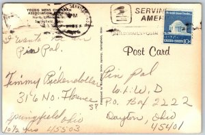 Springfield Ohio 1975 Postcard YMCA Young Men's Christian Association