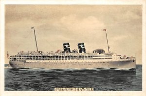 Steamship Shawnee Cuba Mail Line Ship Unused 