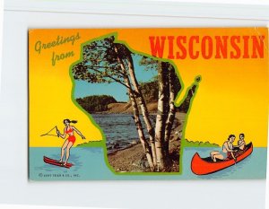 Postcard Greetings from Wisconsin