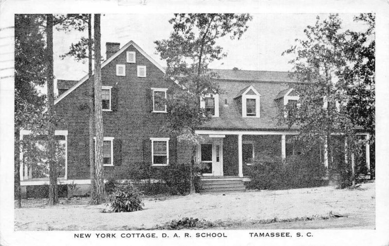 Tamassee South Carolina DAR School New York Cottage Vintage Postcard AA58522