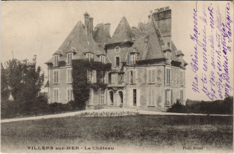 CPA VILLERS-sur-MER Le Chateau (1250120)