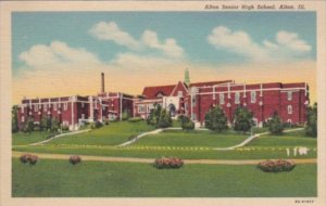 Illinois Alton Senior High School 1940 Curteich