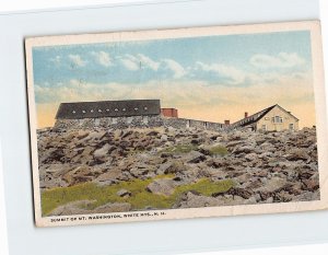 Postcard Summit Of Mt. Washington, White Mts., New Hampshire