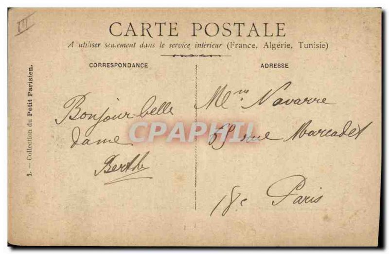 Postcard Old Army 22 September 1900 Banquet mayors