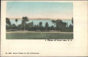 Round Lake NY A Glimpse c1910 Postcard