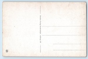 Jutland Denmark Postcard Aalborg Nordisk Brands Hus Building c1920's Antique