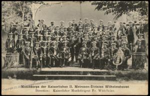 Germany WWI Kriegsmarine Navy II Division Band PC 75580