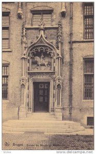 Bruges, Entree de Musee de  Gruuthuse, West Flanders, Belgium, 00-10s