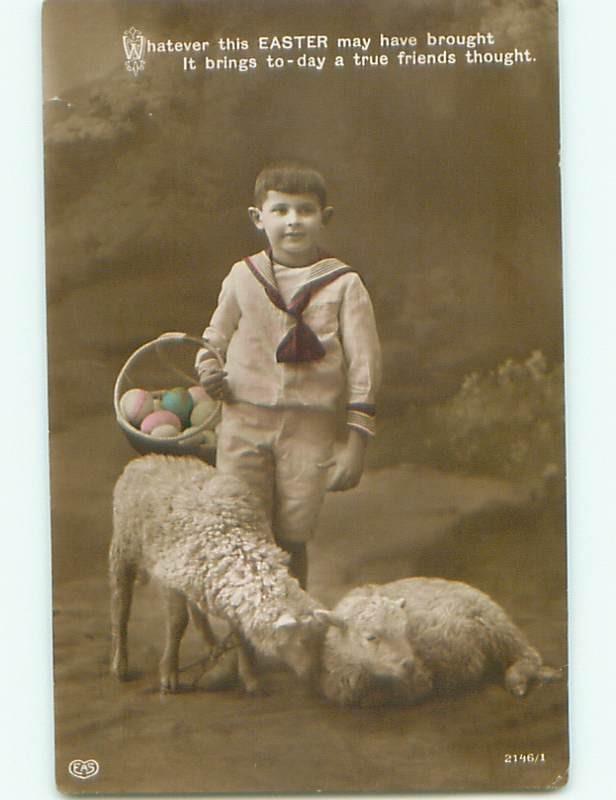 Old rppc ANIMAL SCENE Great Postcard AB2011