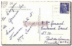 Old Postcard Greoux Les Bains Bridge collostre