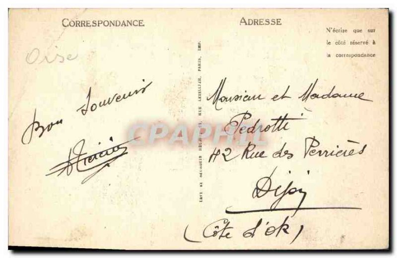 Postcard Old Cathedral of Beauvais