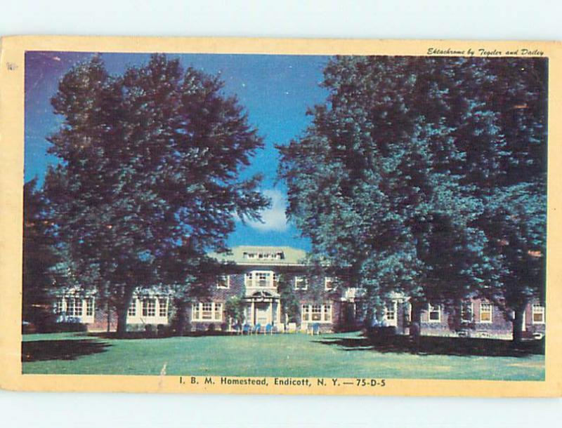 1949 I.B.M. Homestead Endicott New York NY Q0835