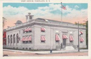 Post Office at Cortland NY, New York - WB