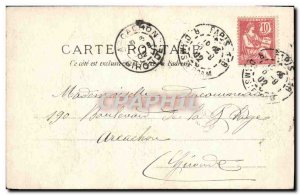 Old Postcard Expo Paris 1900 Marine Courier