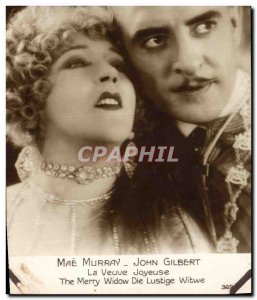 Postcard Modern Cinema Mae Murray John Gilbert The Merry Widow