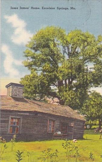 Missouri Jesse James Home Excelsior Springs 1951