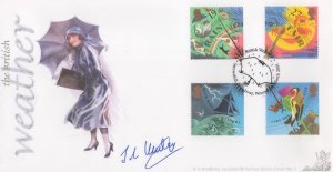 John Kettley BBC Weatherman Limited Edition 210 Hand Signed FDC