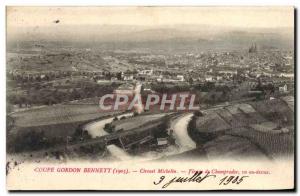 Old Postcard Automotive Gordon Bennett 1905 Michelin Circuit Bend Champrader ...