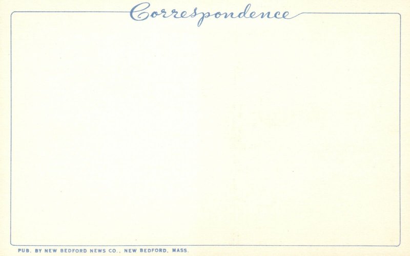 Vintage Postcard 1930's Scenic Highway Looking Toward Bourne Bridge Cape COD MA