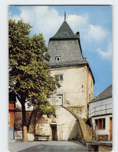 Postcard Schinderhannesturm, Simmern, Germany