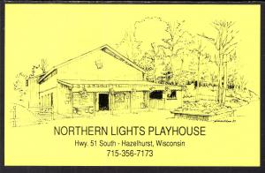 Northern Lights Playhouse,Hazelhurst,WI