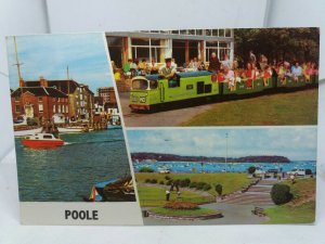 Vintage Postcard Poole Miniature  Railway Golf Putting Course Harbour c1978