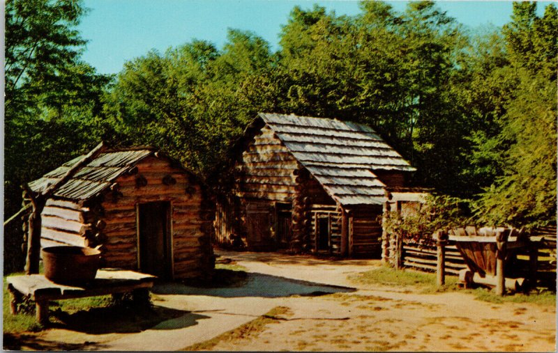 New Salem State Park Lincoln's New Salem IL Illinois Unused Postcard H1