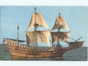 Pre-chrome MAYFLOWER II SHIP BOAT Plymouth - Near Brockton MA AF5069