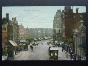 London CLAPHAM JUNCTION c1906 Postcard by The Falcon Series