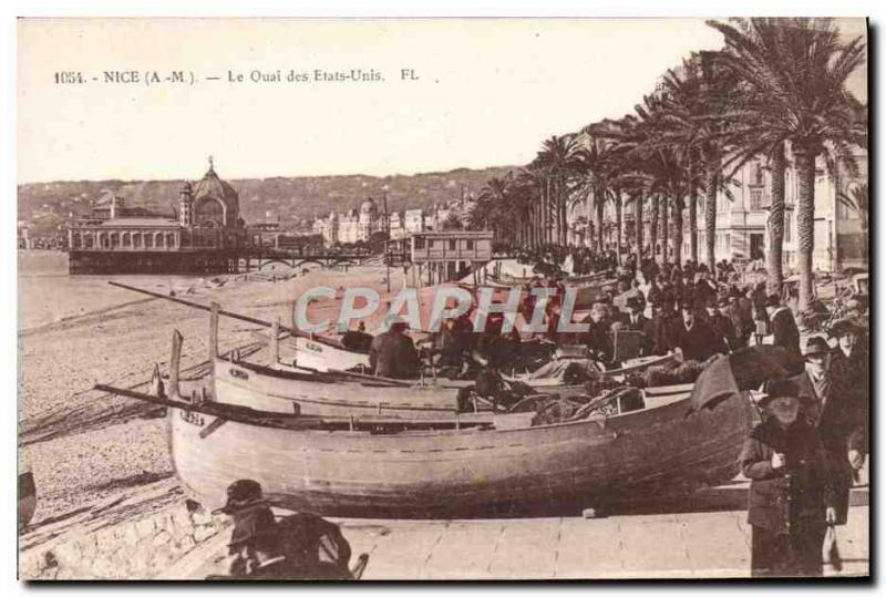 Nice Old Postcard The US's Wharf Boat