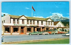 JASPER NATIONAL PARK, Alberta Canada ~ ASTORIA HOTEL 1966 Roadside Postcard