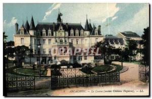 Old Postcard Arcachon Cote Money Casino Old castle Deganne