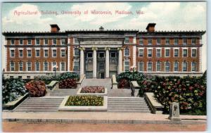 MADISON, WI   Agricultural Building  UNIVERSITY OF WISCONSIN  1909  Postcard