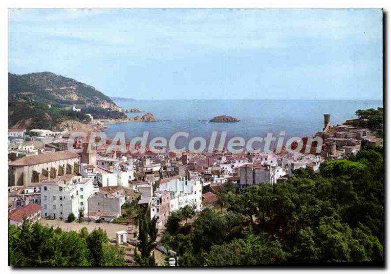 Modern Postcard Costa Brava Tossa De Mar Vista Generale