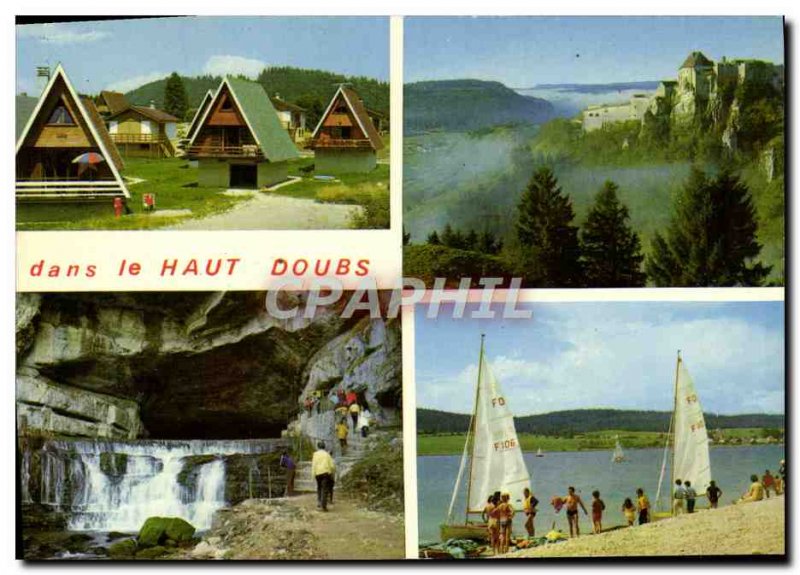 Postcard Modern Landscapes Du Haut Doubs Metabief Forts De Joux Source De La ...