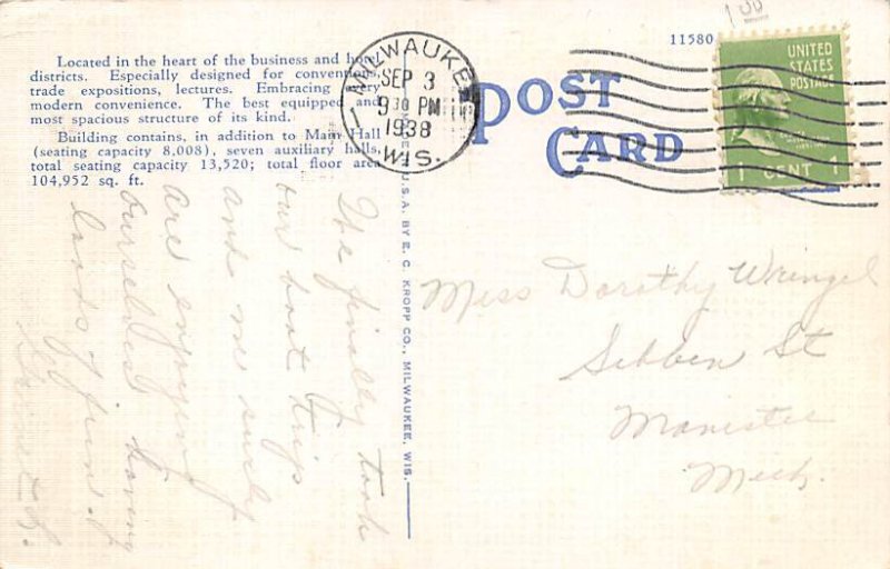 The Auditorium - Milwaukee, Wisconsin WI