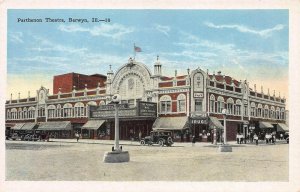 Parthenon Theater, Berwyn, Illinois, Early Postcard, Unused