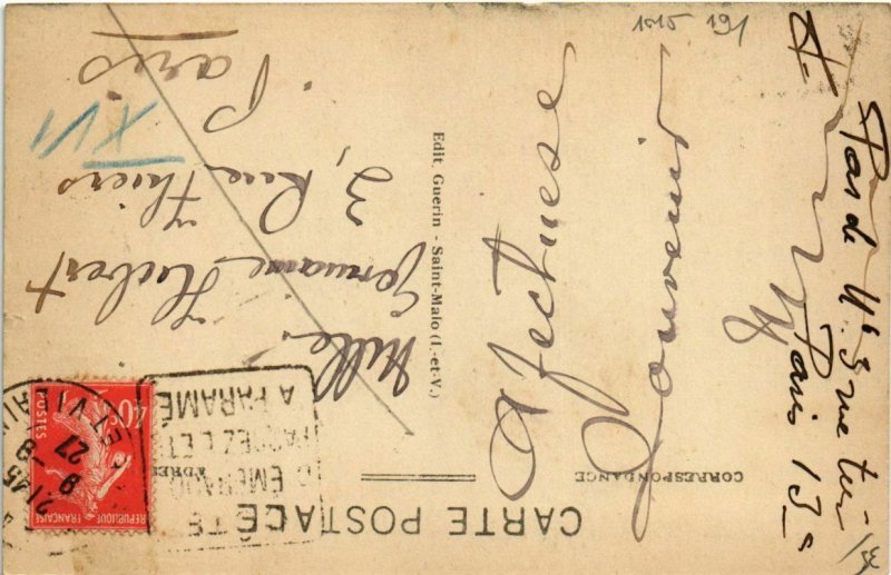 CPA Parame Le Grand Hotel et la Plage FRANCE (1015191)