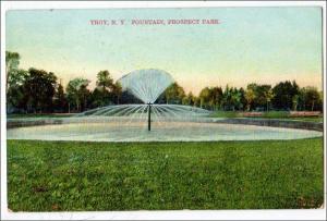 Fountain, Prospect Park, Troy NY
