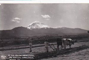 Mexico Volcano Popocatepetl 1957 Real Photo